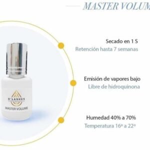 PEGAMENTO D LASHES MASTER VOLUME