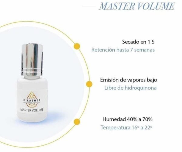 PEGAMENTO D LASHES MASTER VOLUME