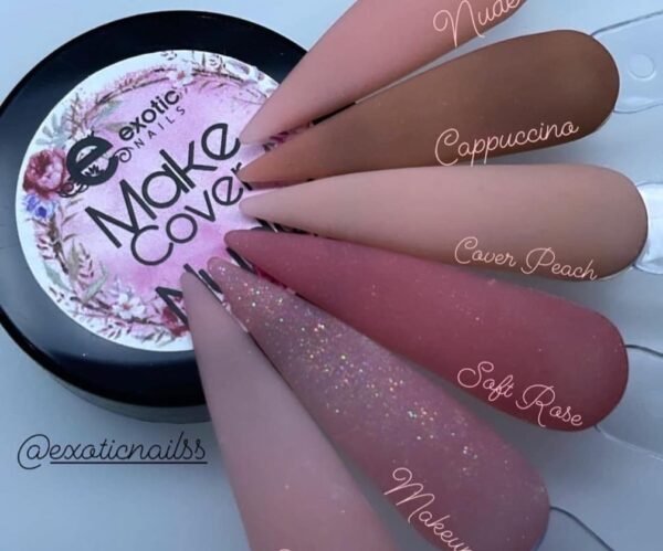 COLECCIÓN ACRÍLICO MAKE UP 6 PZ 1/4 OZ