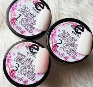 COLECCIÓN ACRÍLICO MILKY BATH 3 PZ 1/4 OZ