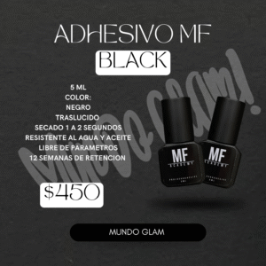 Adhesivo MF Acadely Negro