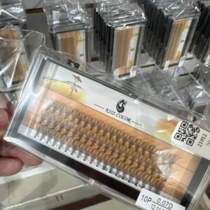 Pestañas kiss color 3x3 12-14-16mm