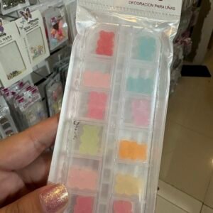 Cartera de ositos de gomita miss nana 12pzs